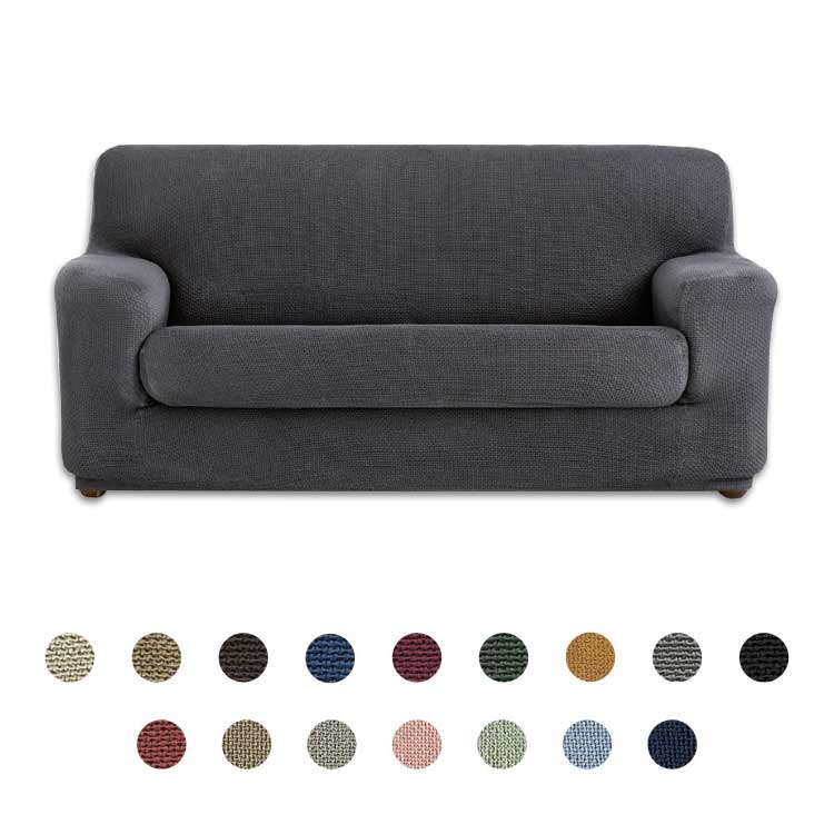 Kleurbolletjes Bankhoes Milan met losse kussen
