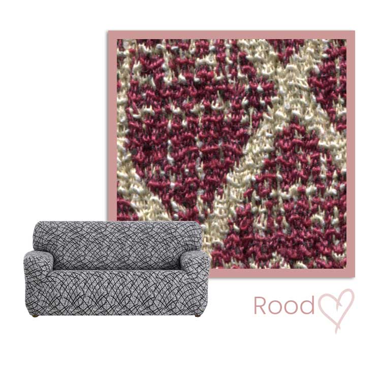 Kleurstaal Bankhoes Grecia Rood