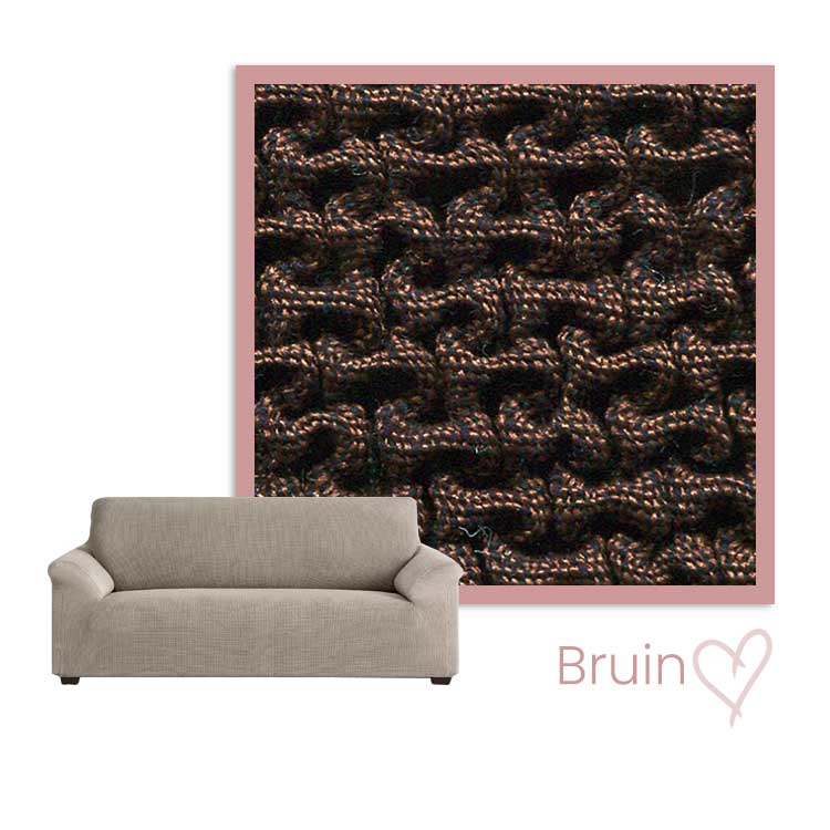 Kleurstalen-bankhoes-Milan-Bruin Kleurstaal Bankhoes Milan Bruin
