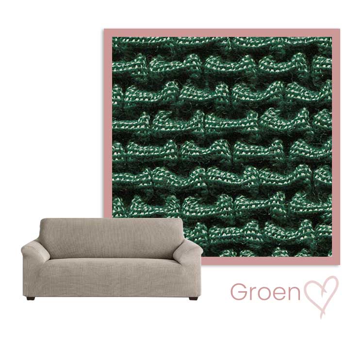 Kleurstalen-bankhoes-Milan-Groen Kleurstaal Bankhoes Milan Groen
