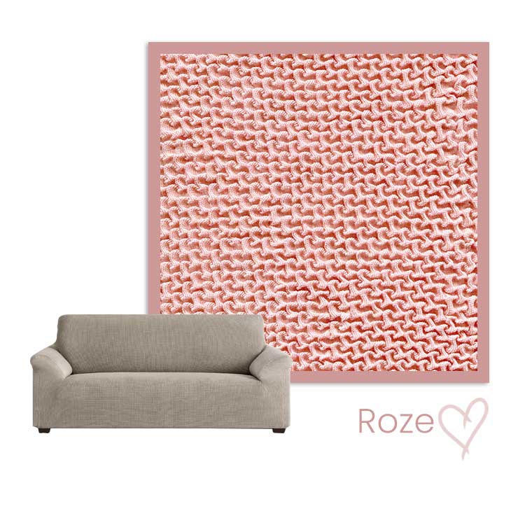 Kleurstalen-bankhoes-Milan-Roze Kleurstaal Bankhoes Milan Roze