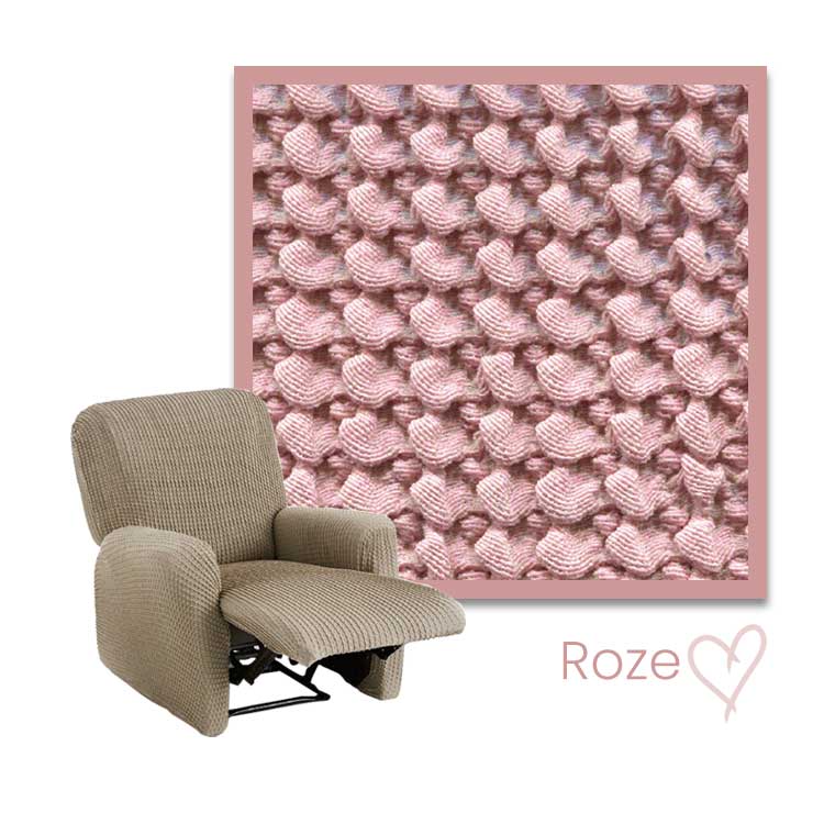 Kleurstaal Milos Relax Fauteuil roze