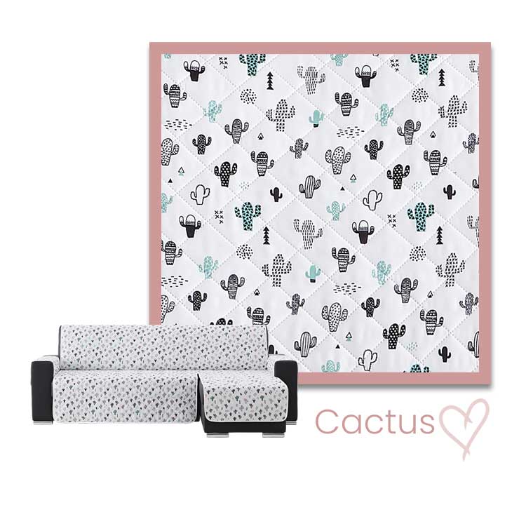 Bankbeschermer Cactus Chaise Longue Rechts Kleurstaal