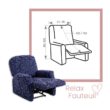 Afmetingen Danubio Relax Fauteuil