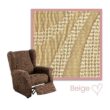 Kleurstaal Danubio Recline Fauteuil Beige