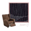 Kleurstaal Danubio Recline Fauteuil Zwart