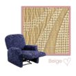 Kleurstaal Danubio Relax Fauteuil Beige