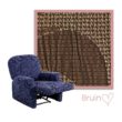 Kleurstaal Danubio Relax Fauteuil Bruin