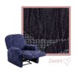 Kleurstaal Danubio Relax Fauteuil Zwart