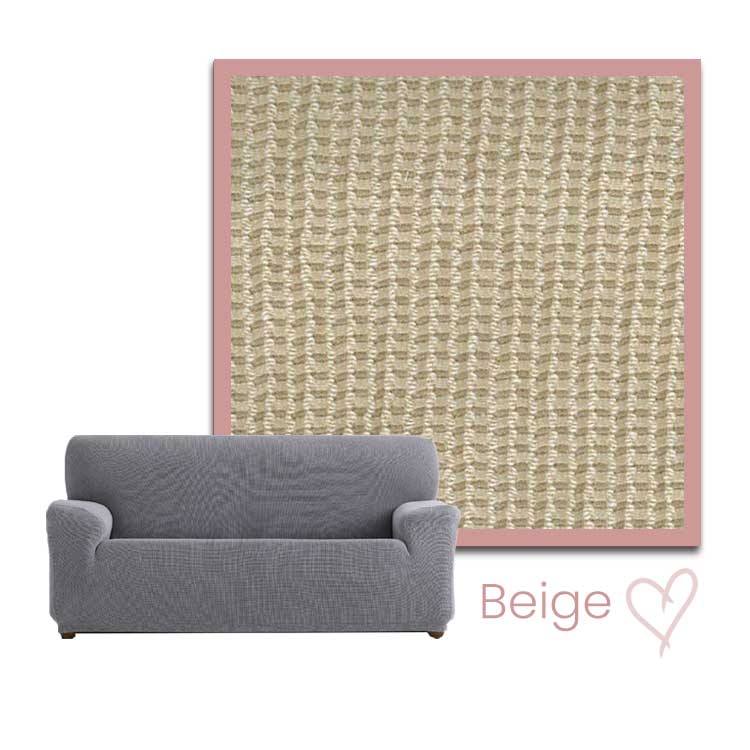 Kleurstaal Bankhoes Kreta Beige