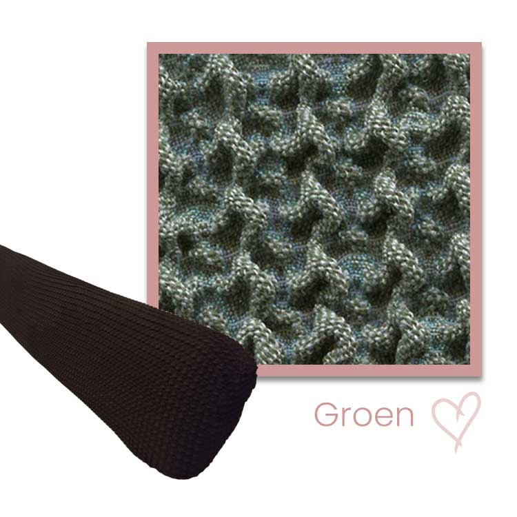 Milos Stoffen hoofdsteun - Groen