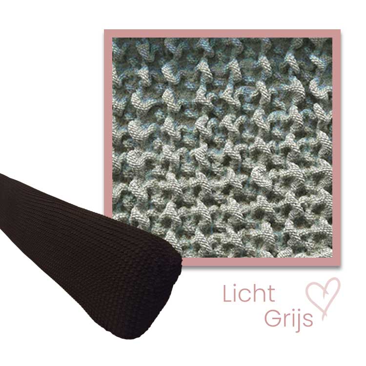 Milos Stoffen hoofdsteun - Lichtgrijs