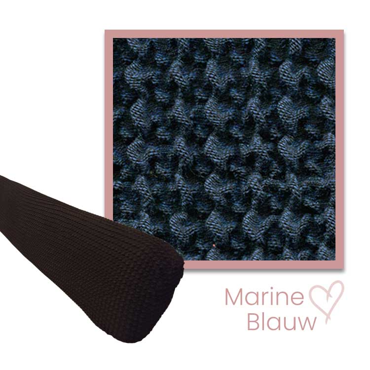 Milos Stoffen hoofdsteun - Marineblauw