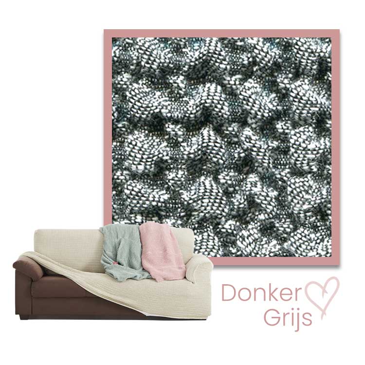 Milos Stoffen - Donkergrijs