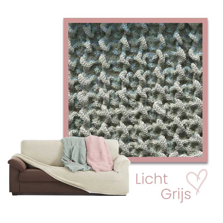 Milos Stoffen - Lichtgrijs