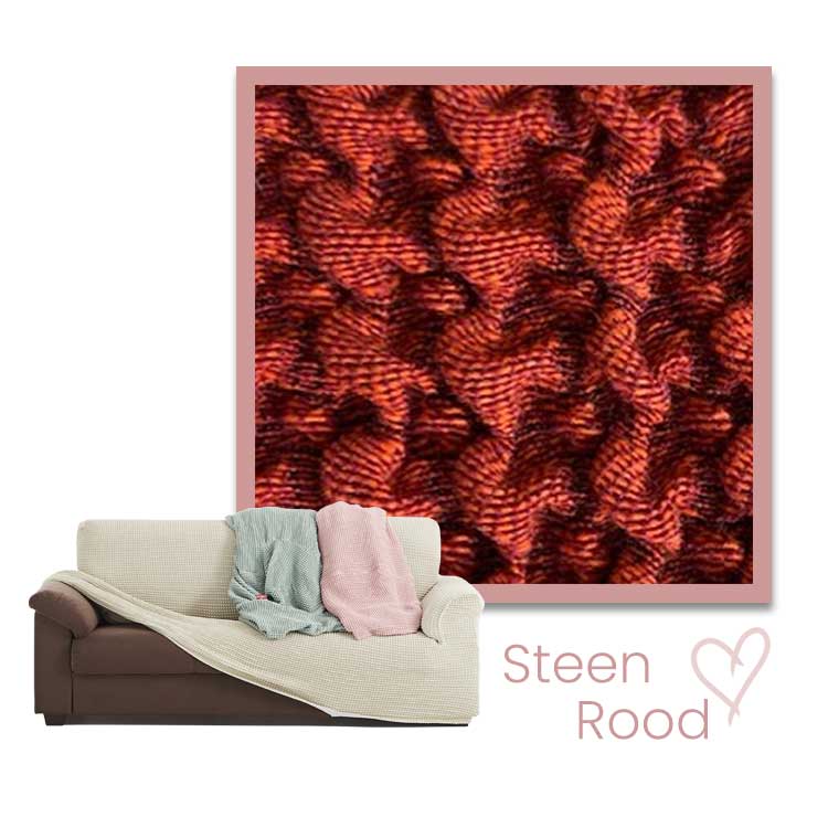 Milos Stoffen - Steenrood