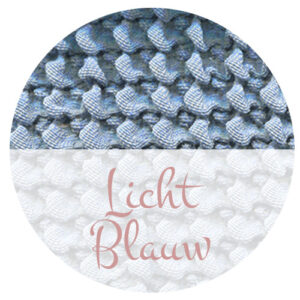 Ronde kleurstaal Licht blauw