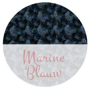 Ronde kleurstaal marine blauw