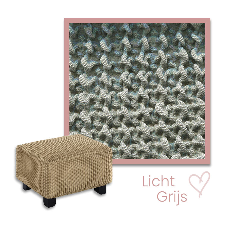 Milos Hocker hoes lichtgrijs