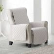 Fauteuilbeschermer Sweet Duo Quilt Ivoor