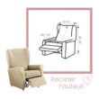 Afmetingen Stoelhoes Bali Recliner Relax Fauteuil