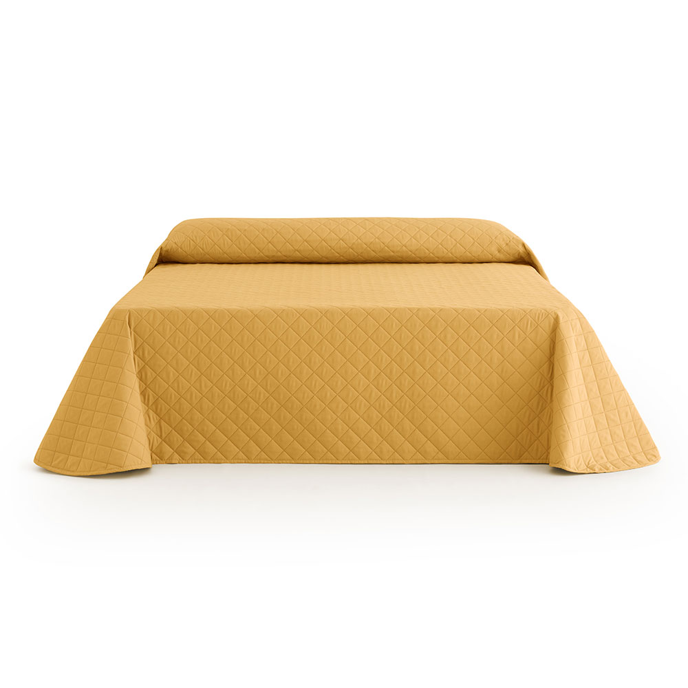 Bedsprei Duo geel: veelzijdig en stijlvol voor elk seizoen - Premium Belmarti® kwaliteit